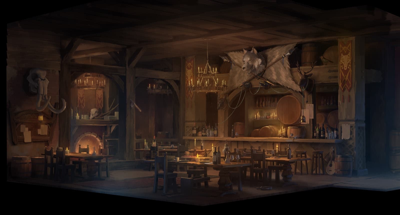 Drunken Cavalier Interior
