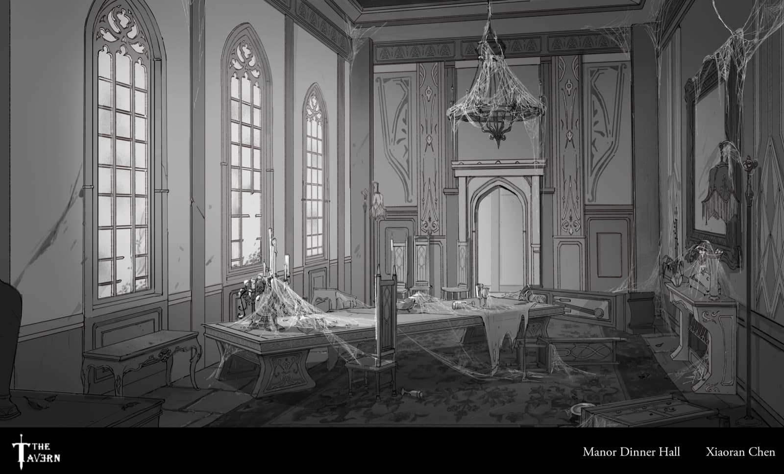 Greyhold's Manor Dinnerhall