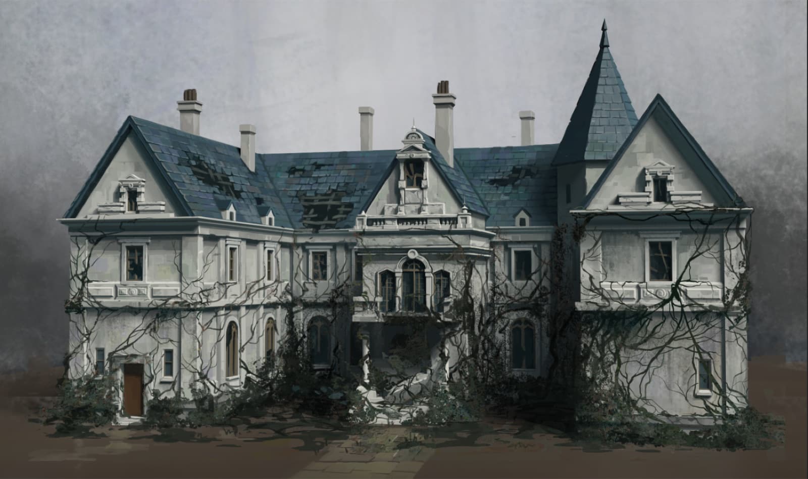 Greyhold's Manor Exterior