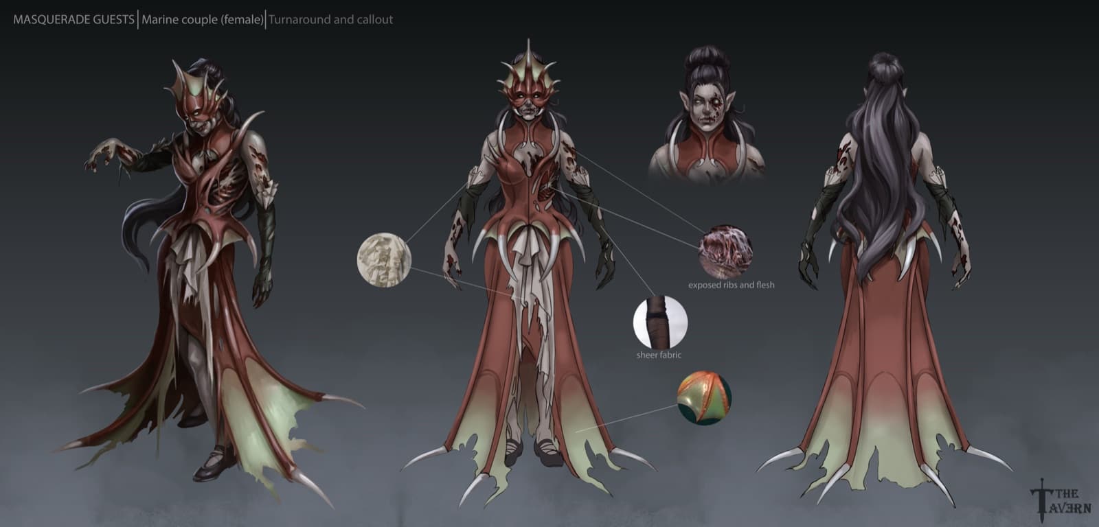 Undead Marine Masquerade Female