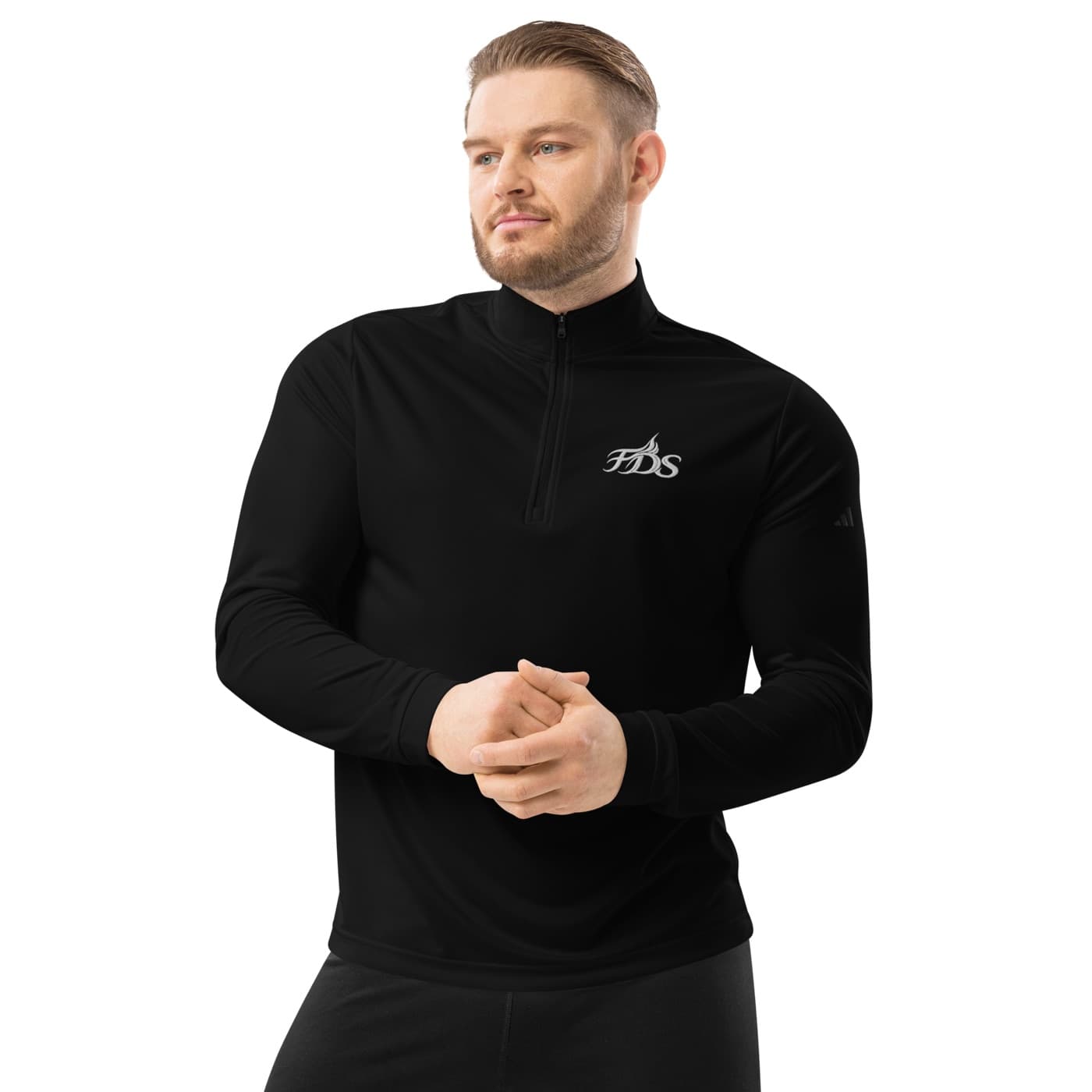Adidas- Quarter zip pullover