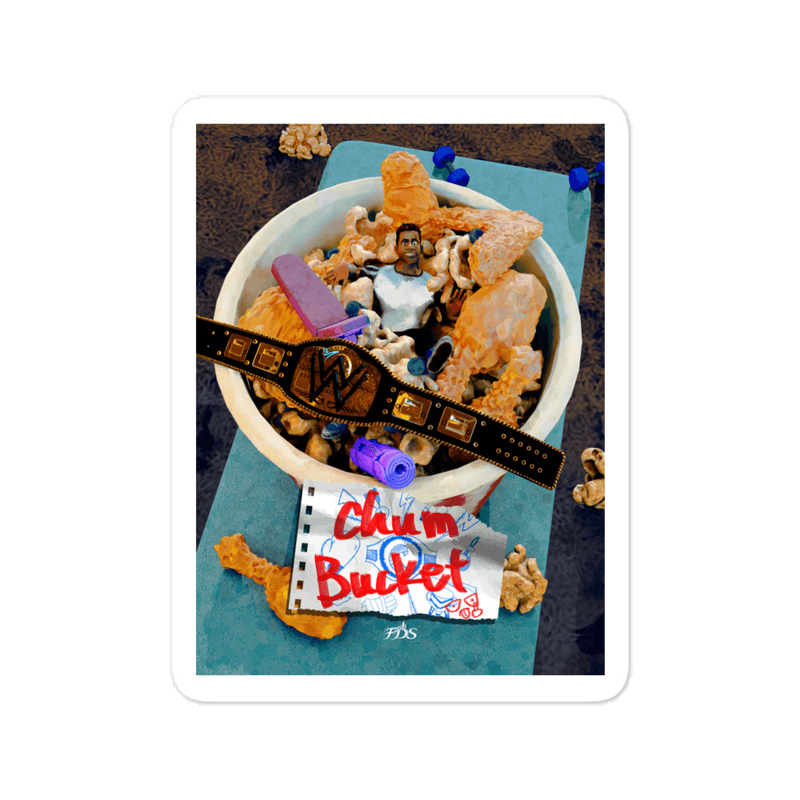 Chum Bucket- Kiss-cut vinyl decals